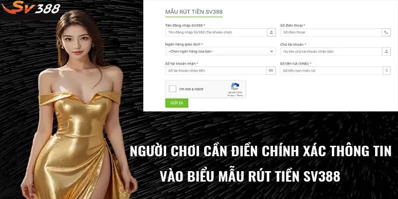 Hướng dẫn rút tiền cược tại Sv388